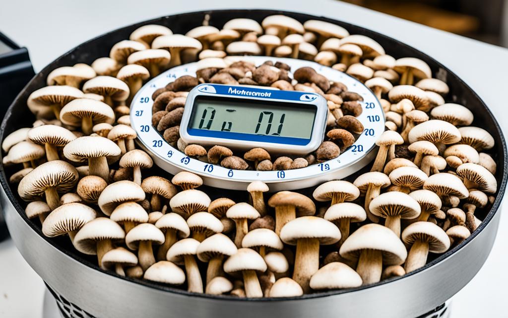 temperatura suszenia grzybów